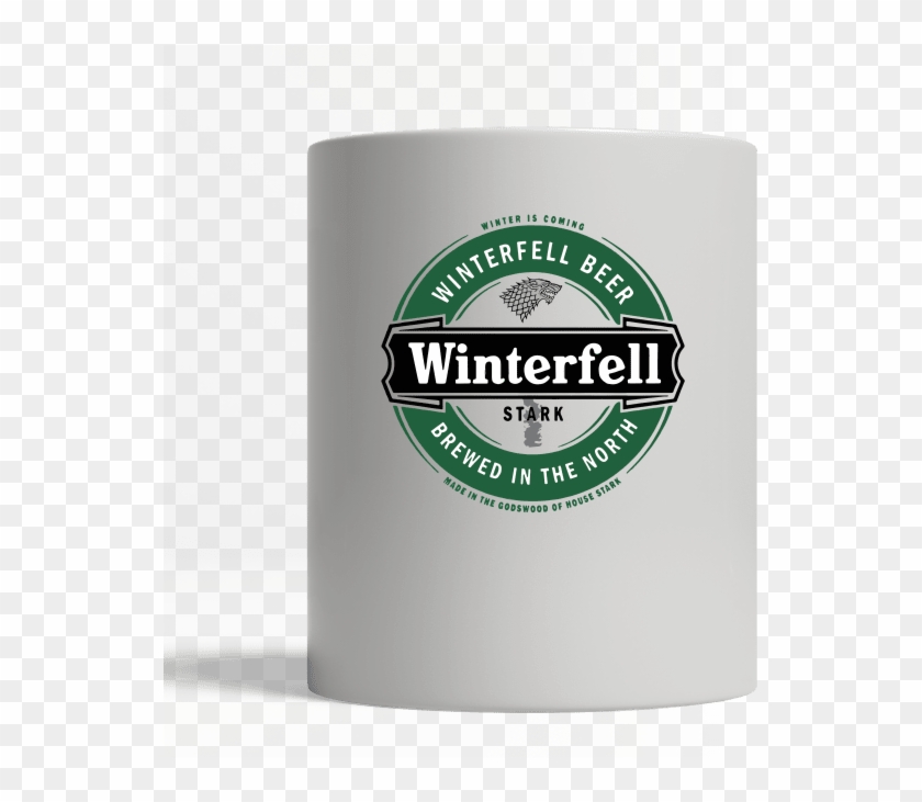 Stark Winterfell Beer Winter Is Coming Brewed In The - Heineken Clipart #5502313