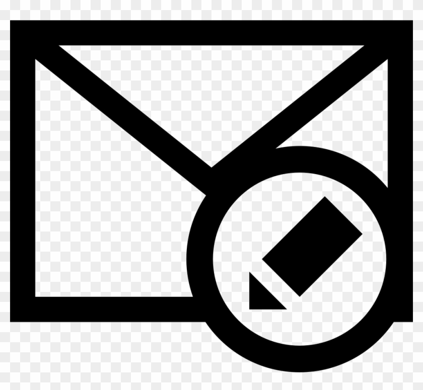 Png File Svg - Email Icon Outline White Png Clipart