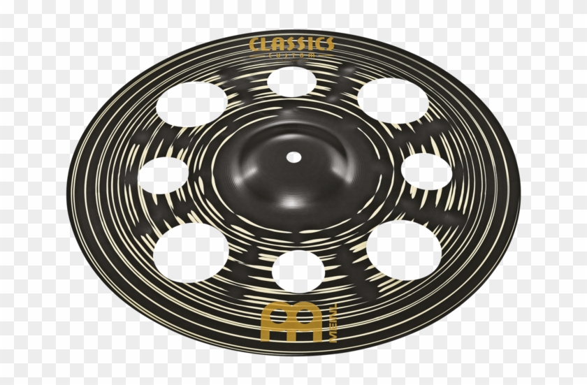 Classics Custom Dark Trash Crash 14" - Meinl Classics Custom Dark Trash Crash Cymbal Clipart #5502514