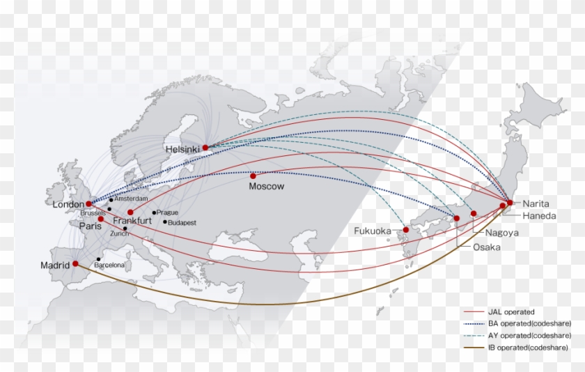 Add A Codeshare Flight To Your Itinerary - Japan Map White Png Clipart
