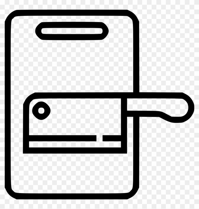 Block And Cleaver Comments - Cleaver Clipart #5502845