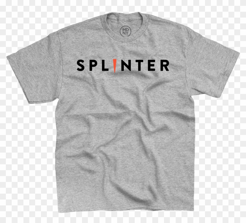 Splinter Logo On Heather Grey T-shirt $22 - Stones Throw Soul T Shirt Clipart #5503010
