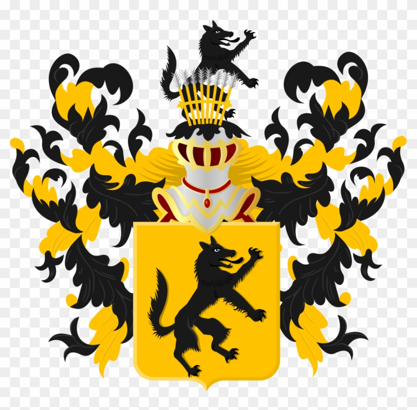 Van Splinter Wapen - Van Der Maesen De Sombreff Clipart