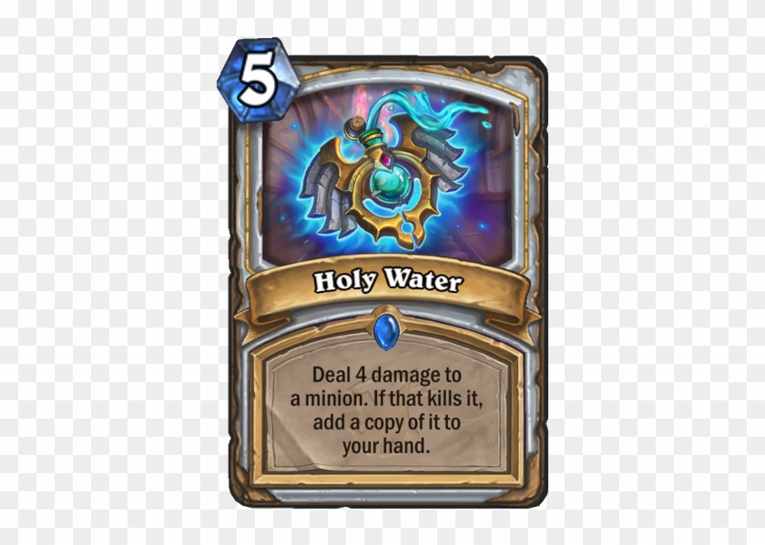 Holy Water - Holy Nova Hearthstone Clipart