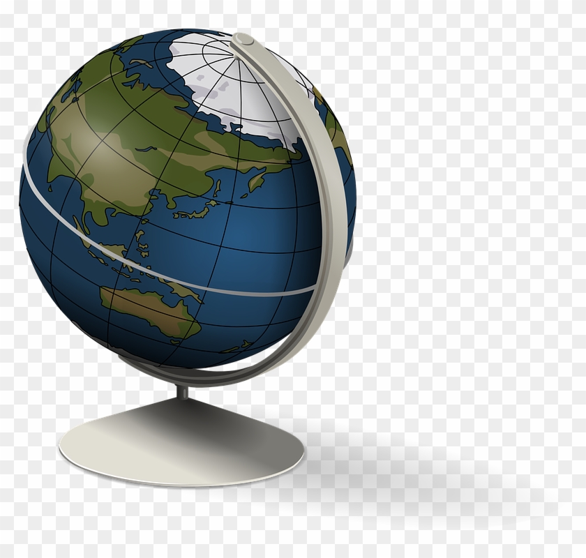 Globe Earth World - Globe Animation For Powerpoint Clipart