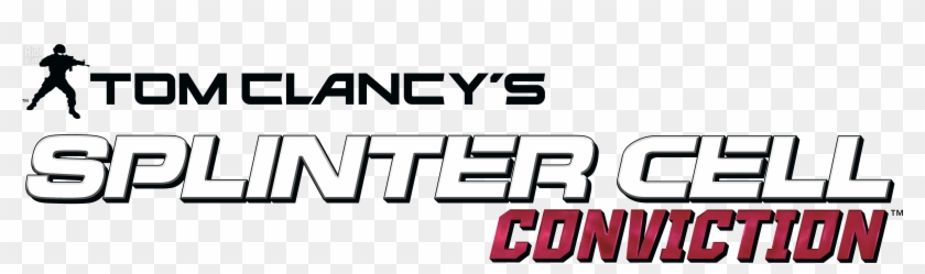 Tom Clancy's Splinter Cell Conviction Logo Clipart