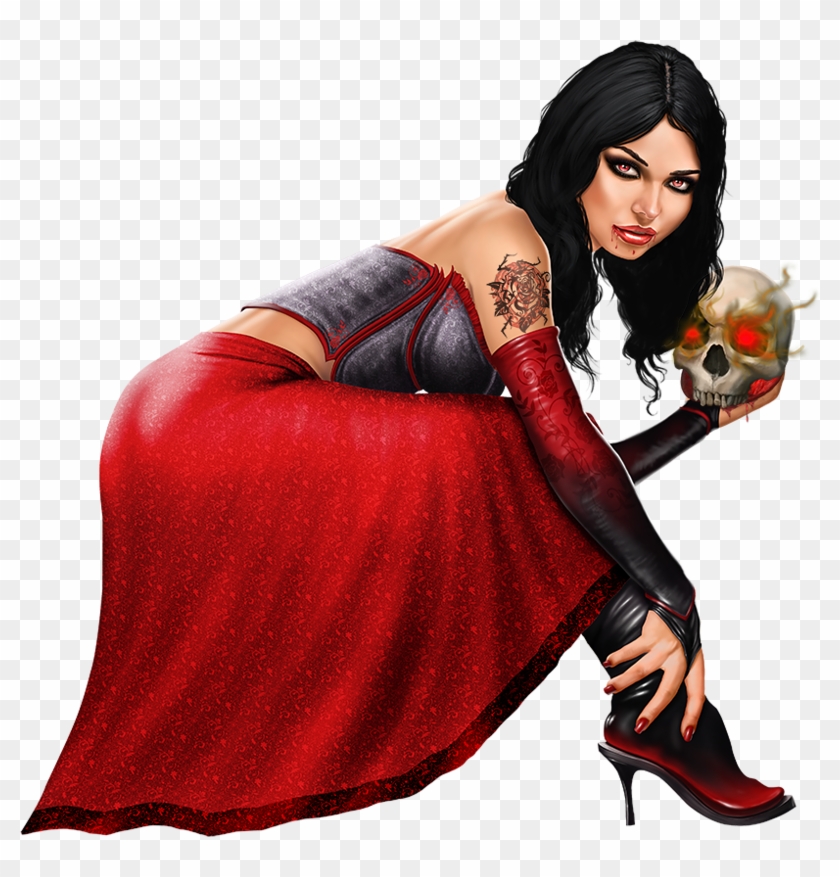 Tubes Femmes - Halloween Costume Clipart #5504302