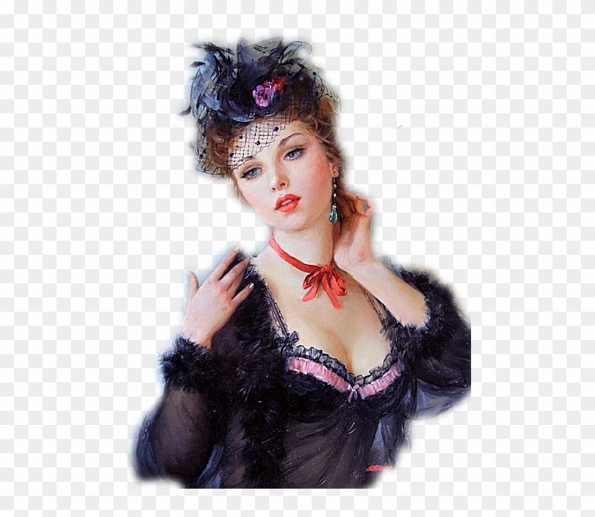 Tubes Femmes Chapeaux - Konstantin Razumov 4k Clipart #5504310