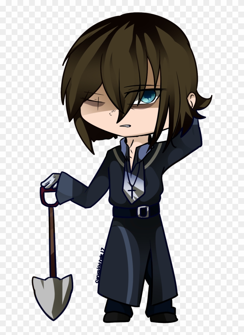 Gravedigger Auction [closed] By Cynicaladopts - Gravedigger Chibi Clipart