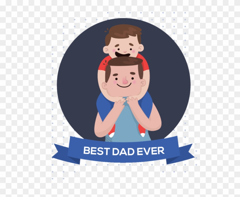 Fathers Day Png Family - Vector Graphics Clipart #5504373