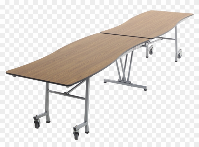 Amtab Mwt12 Mobile Wave Shape Table 12 Feet Long I - Stretcher Clipart