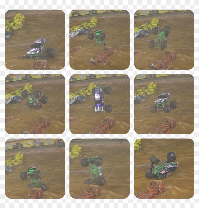 Monster Truck Grave Digger Doing A Back Flip In The - Pc Game Clipart