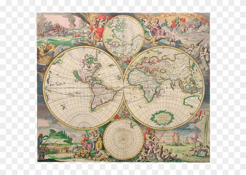 Map Atlas Geography Travel World Earth Global - Imigracao Arabes No Brasil Clipart