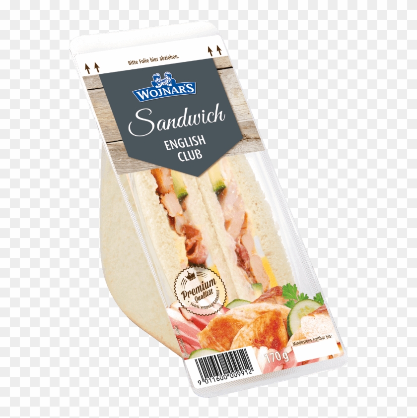 English Club Sandwich 170g - Wojnar Sandwiches Clipart