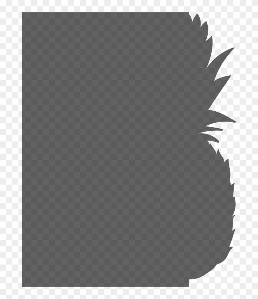 Shading Over King's Face - Pineapple Clipart #5504983