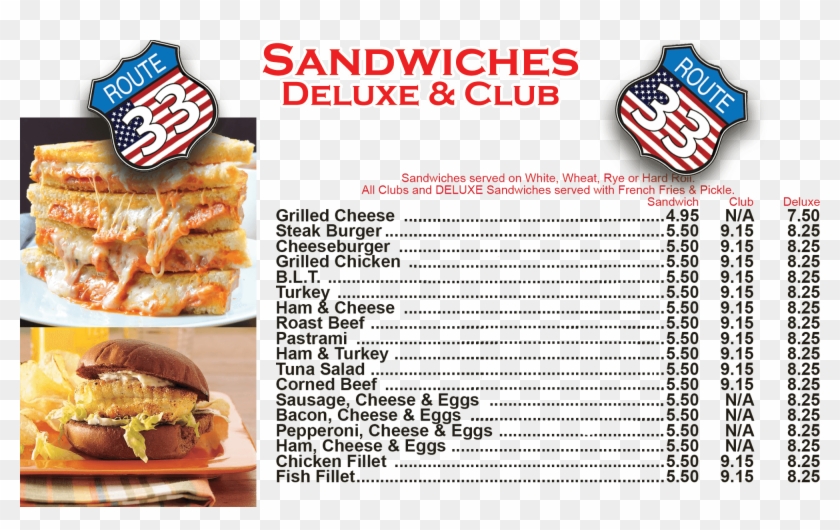 Menu - Fast Food Clipart #5505293
