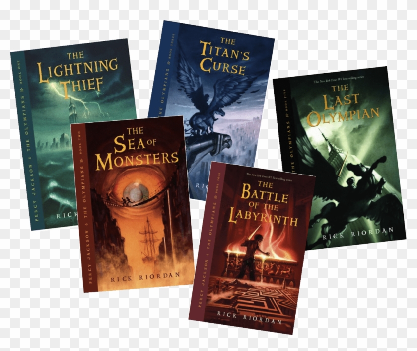 A Few Weeks Ago I Posted About Wanting To Read The - Percy Jackson And The Olympians Full Series Clipart