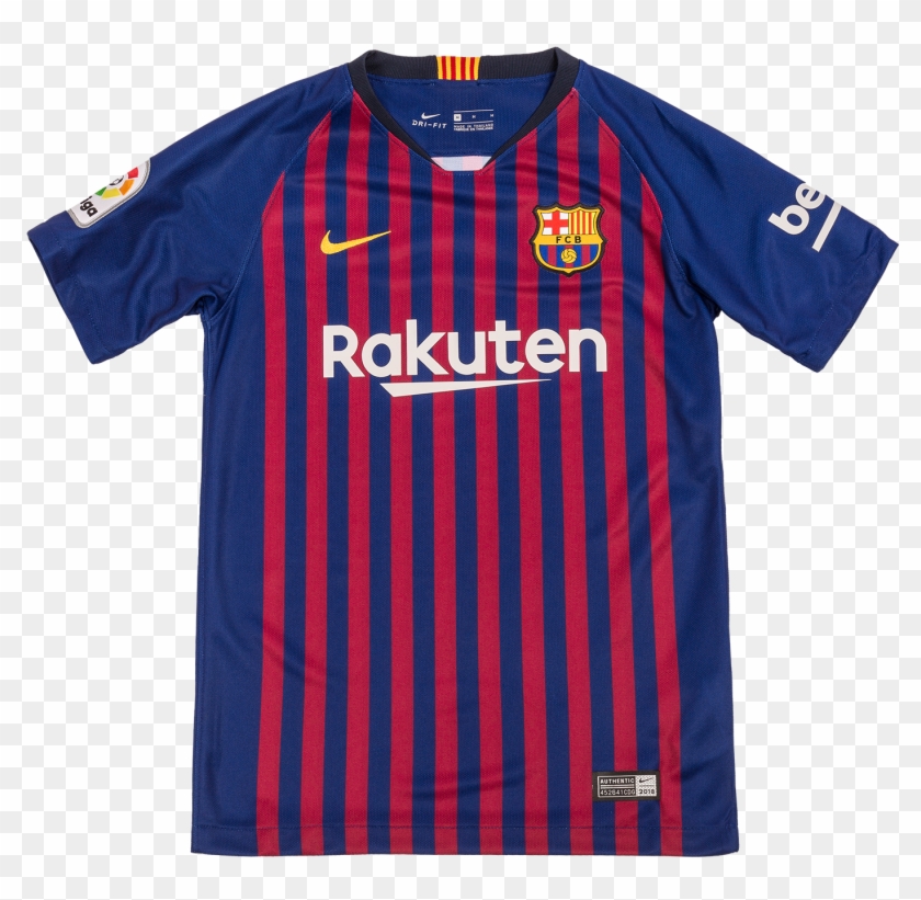 Fc Barcelona Home Jersey 2018/19 - Fc Barcelona Trikot 2018 19 Clipart #5506239
