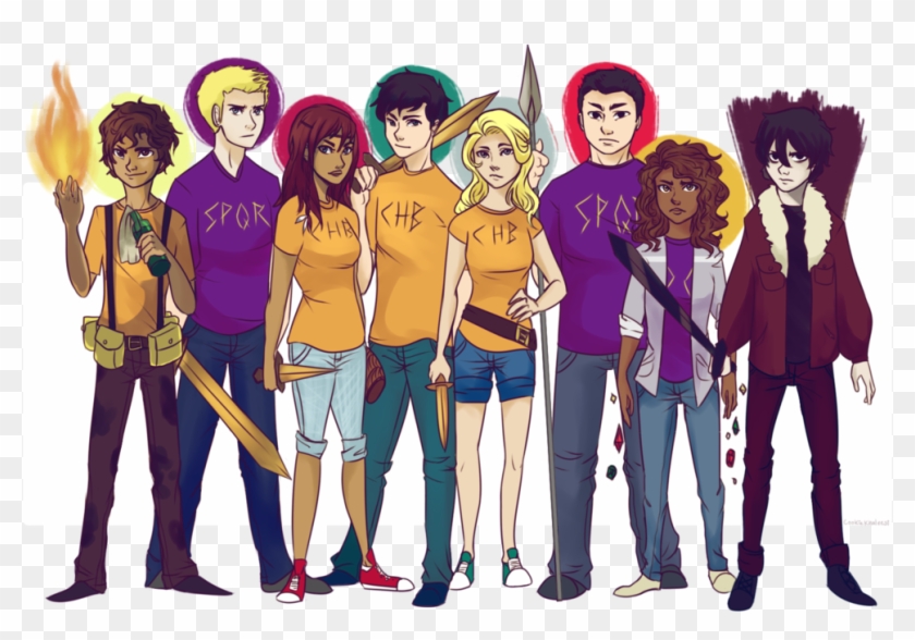 74 Images About Percy Jackson On We Heart It - Percy Jackson Leo Valdez Jason Grace Clipart #5506316