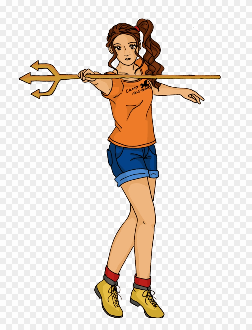 Percy Jackson Clipart 5 By Wayne - Anime Female Percy Jackson - Png Download #5506483