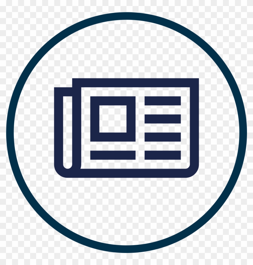 Rethinking Icon - News Placeholder Clipart #5506683