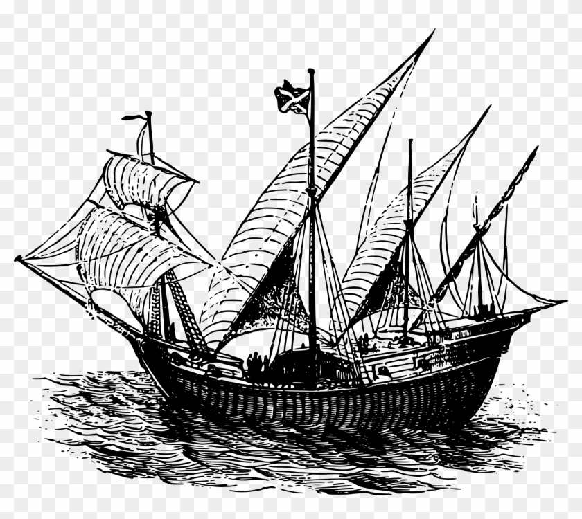 This Free Icons Png Design Of 14th Century Ship - Ships In The 14th Century Clipart