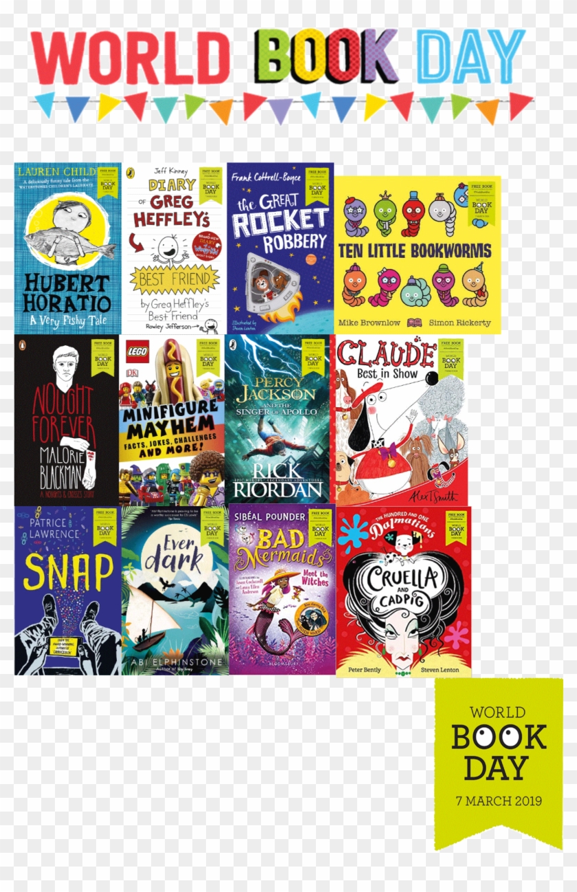 World Book Day 2019 Collection Percy Jackson, Nought - World Book Day 2012 Clipart #5506716