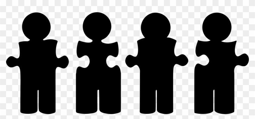 Organization Person Download - Team Clipart Black And White - Png Download