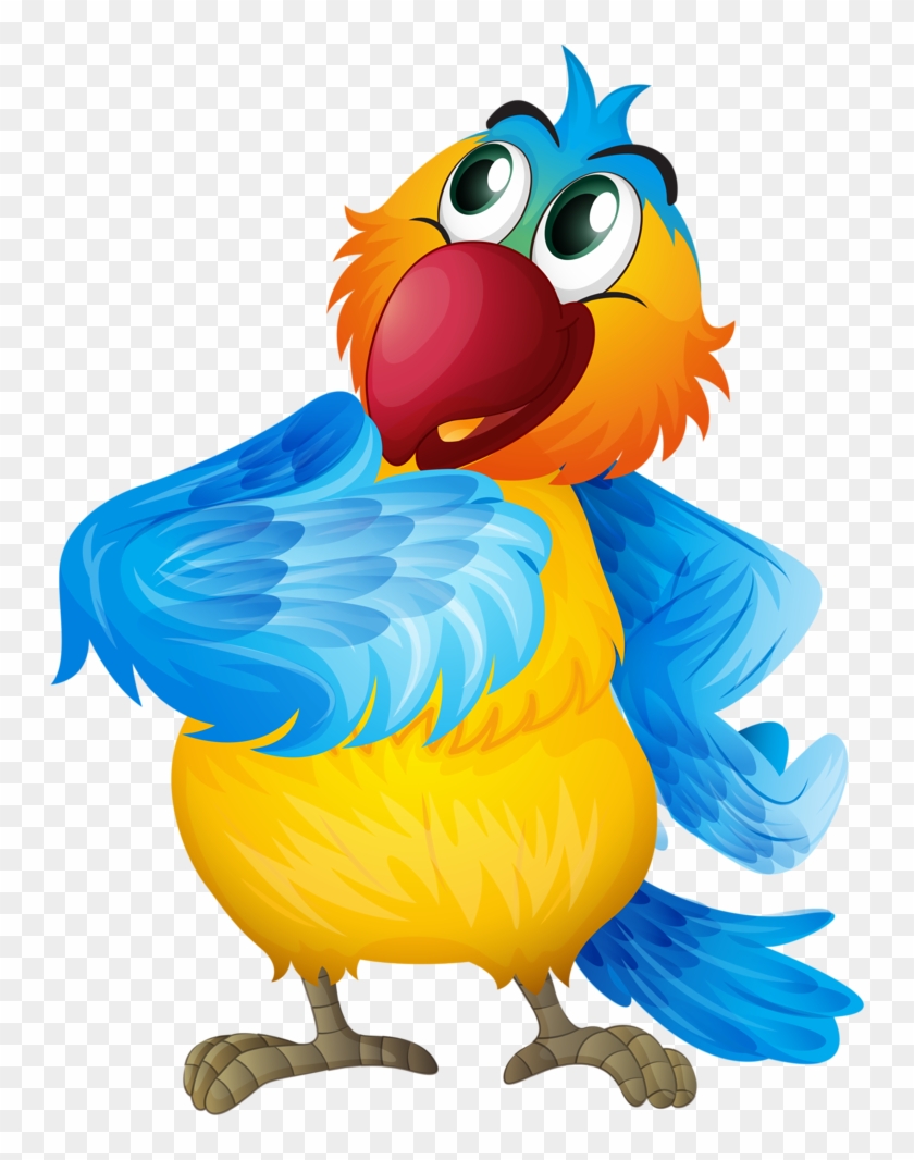 Parrot Clipart Aves - Group Of Animals That Can Fly - Png Download #5506795