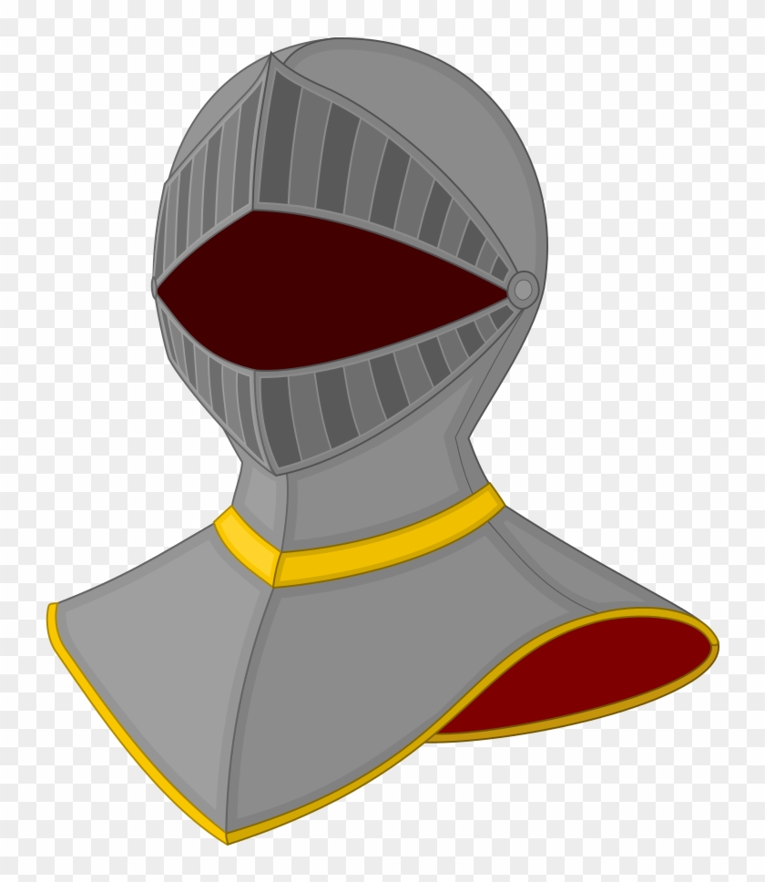 Helm Hinged Visor - Illustration Clipart