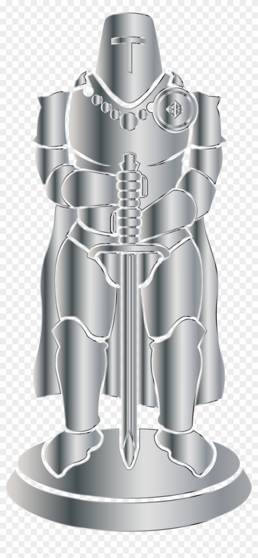 This Free Icons Png Design Of Steel Chess Knight 2 - Robot Clipart