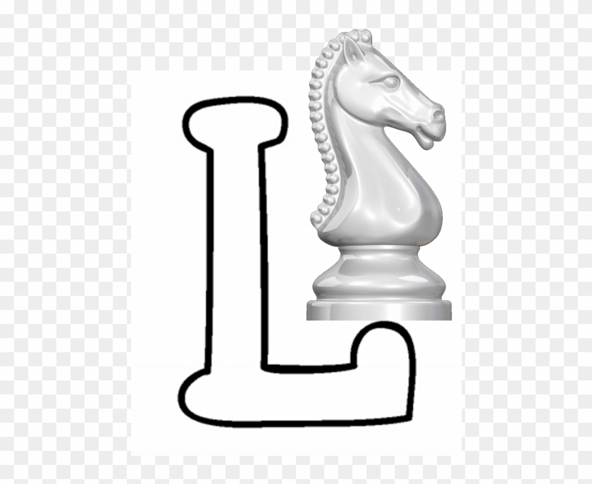 Knight - Moldes De Letras Mayusculas L Clipart #5507536