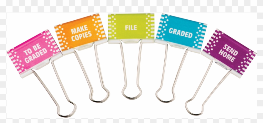 Tcr20690 Classroom Management Large Binder Clips Image - Passive Circuit Component - Png Download #5507706