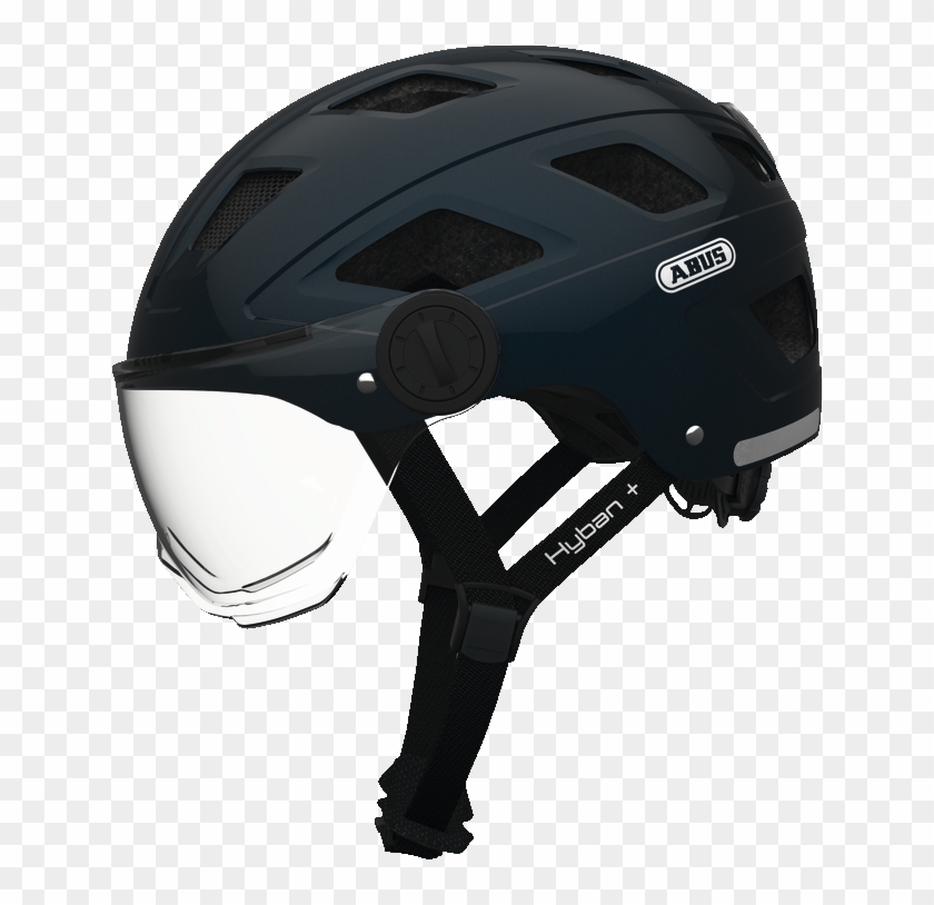 Hyban Clear Visor Midnight Blue L - Abus Hyban Visor Clipart
