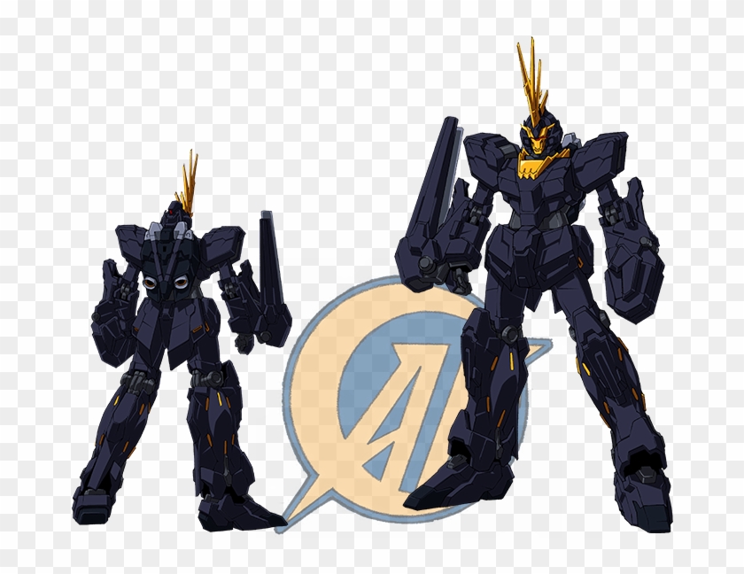 Mechanics - Unicorn Gundam Banshee Clipart