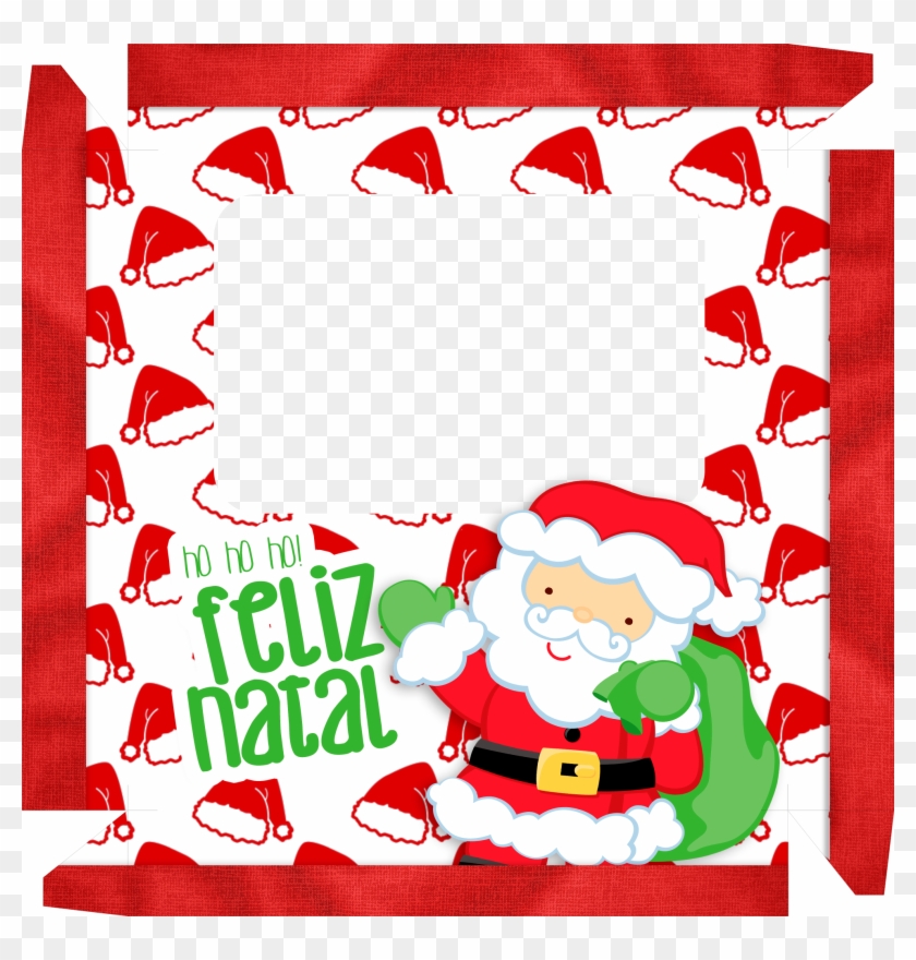 Caixa De Bombom Natal Papai Noel - Christmas Clipart #5508613