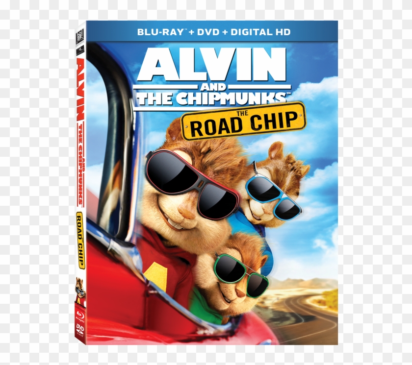 Alvin & The Chipmunks - Alvin And The Chipmunks The Road Chip Blu Ray Clipart