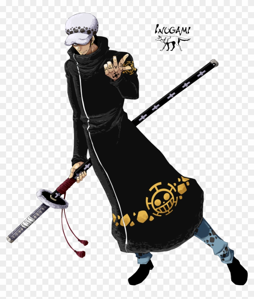 Law - One Piece Law Render Clipart