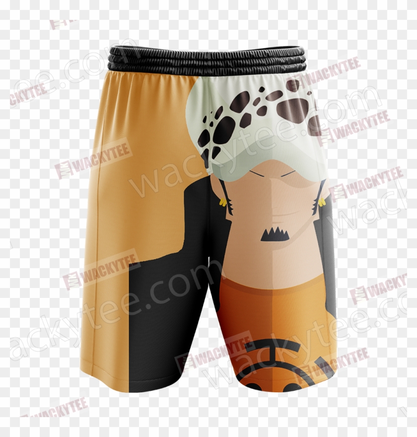 One Piece Trafalgar D - Board Short Clipart