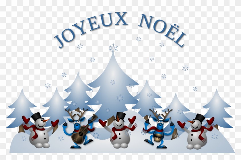This Free Icons Png Design Of Joyeux Noel Card Front - Merry Christmas Card Clipart Transparent Png