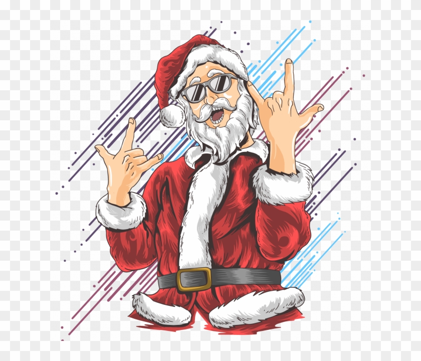 Poster Papai Noel - Santa Claus Clipart