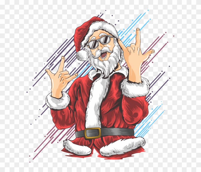 Poster Papai Noel - Santa Claus Clipart #5509339