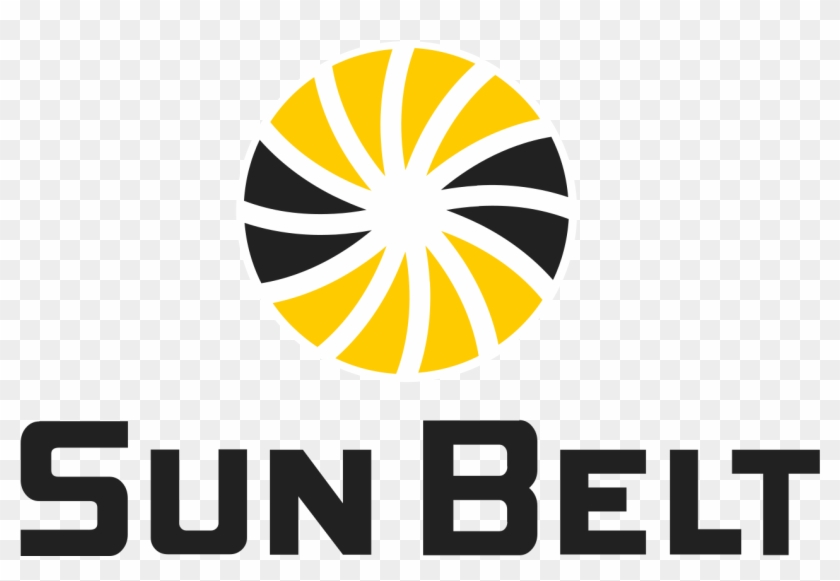 Sun Belt Logo In Appalachian State Colors - Appalachian State Sunbelt Logo Clipart