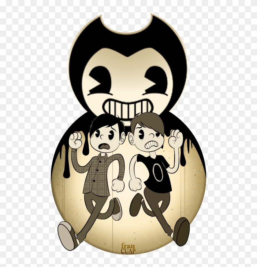 Bendy And The Ink - Bendy And The Ink Machine Bendy Cardboard Cutout Clipart #5509662
