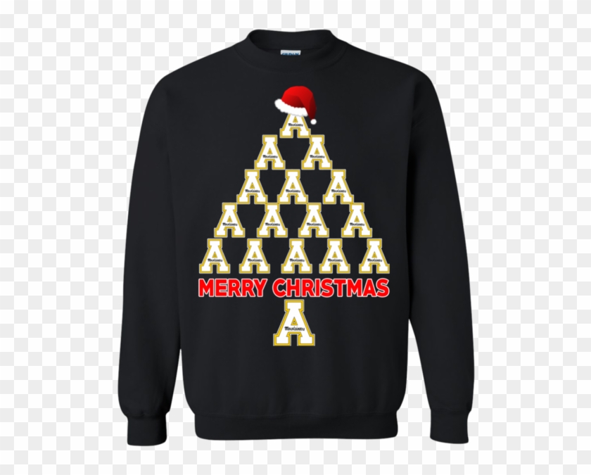 Appalachian State Mountaineers Ugly Christmas Sweaters - Chicago Cubs Christmas Shirt Clipart