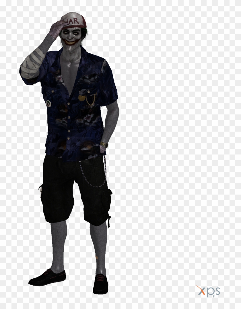 Escrima Sticks Nightwing Png - Joker Arkham Knight Transparent Clipart