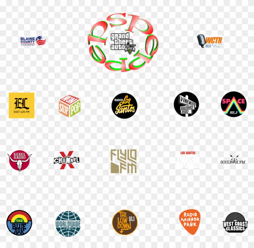 Download Grand Theft Auto 5 Soundtrack - Circle Clipart