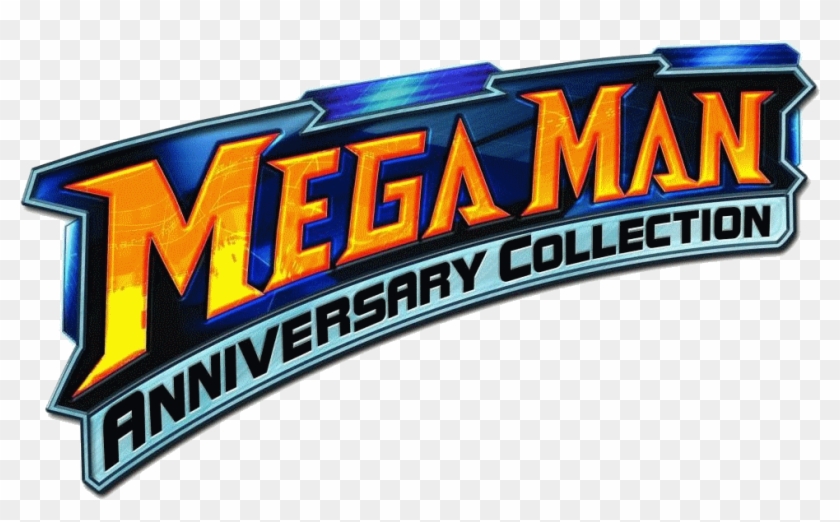 Mega Man Anniversary Collection Logo - Megaman The Wily Wars Title Clipart