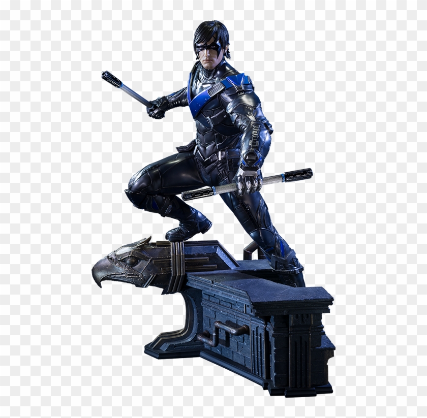 Dc Comics Batman Arkham Knight Nightwing Statue Prime1 - Arkham Knight Nightwing Statue Clipart #5510502