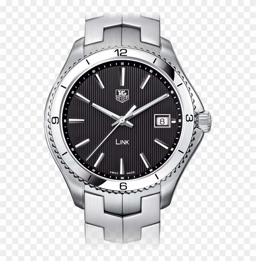 40mm Tag Heuer Link Black Dial Copy Watches Clipart